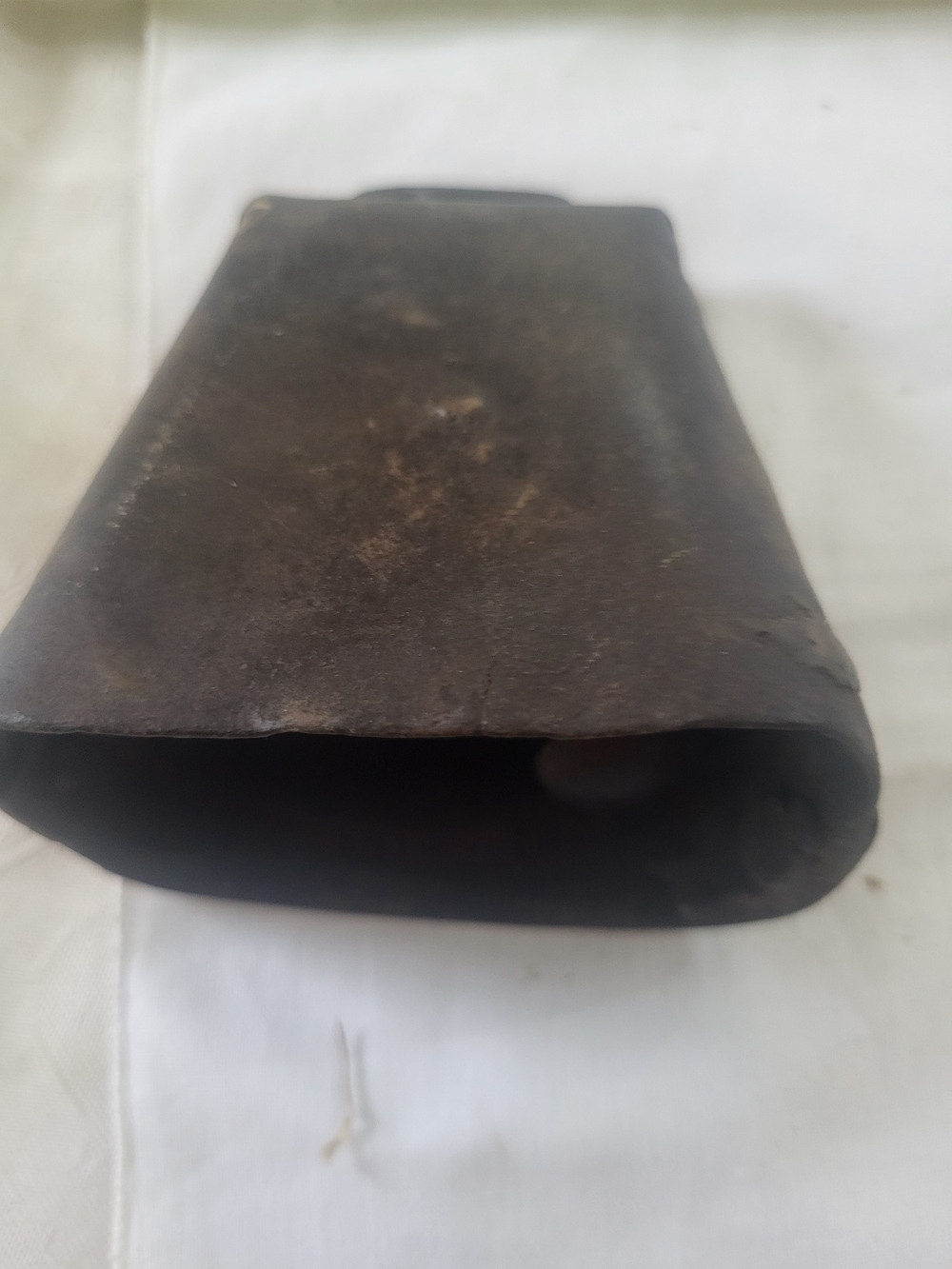 Antique Brass Metal Cow Bell 4.0” Very Loud